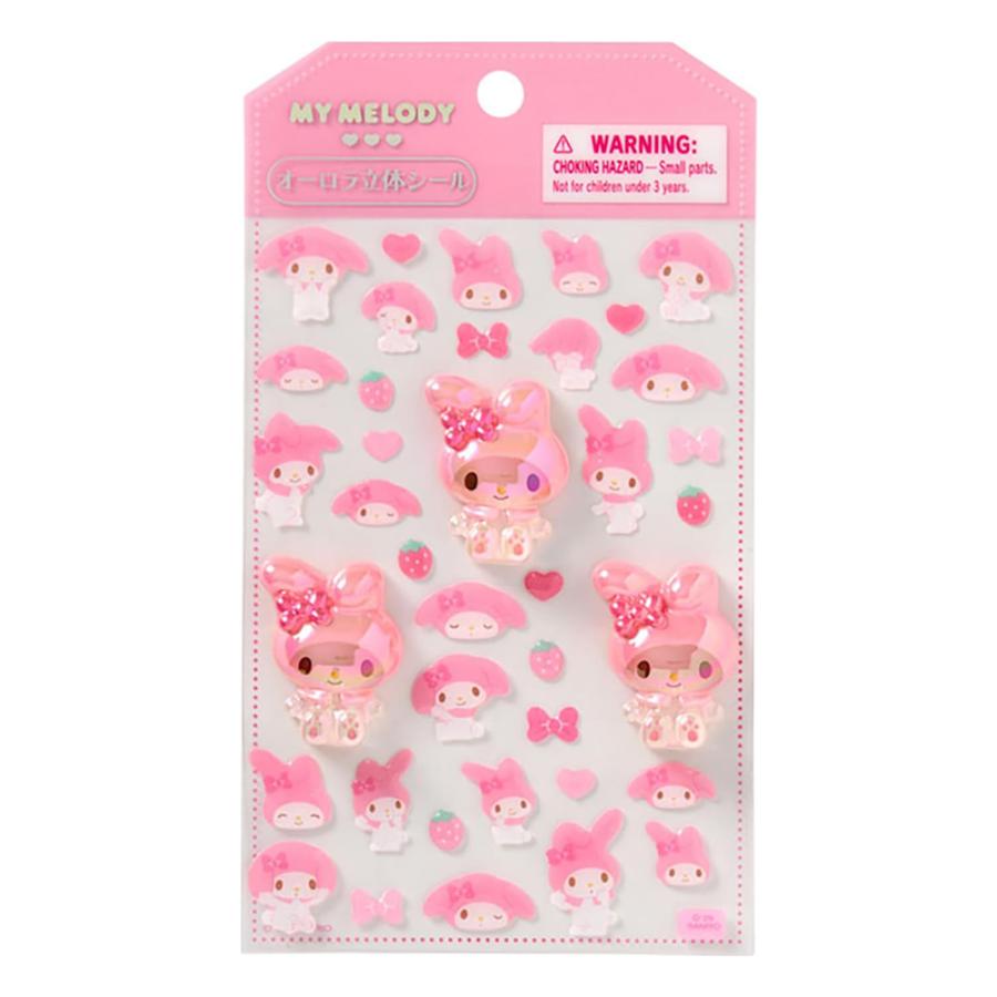 sanrio（サンリオ） オーロラ立体シール マイメロディ サンリオ