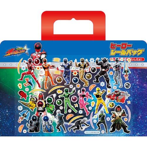 宇宙戦隊キュウレンジャー ヒーローシールバッグ : 2495680a : 文具の 