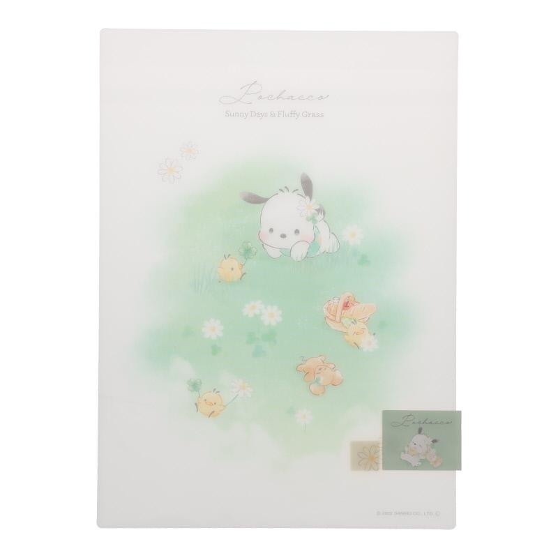 カミオジャパン 下敷き ポチャッコ ぽかぽかびより サンリオ B5