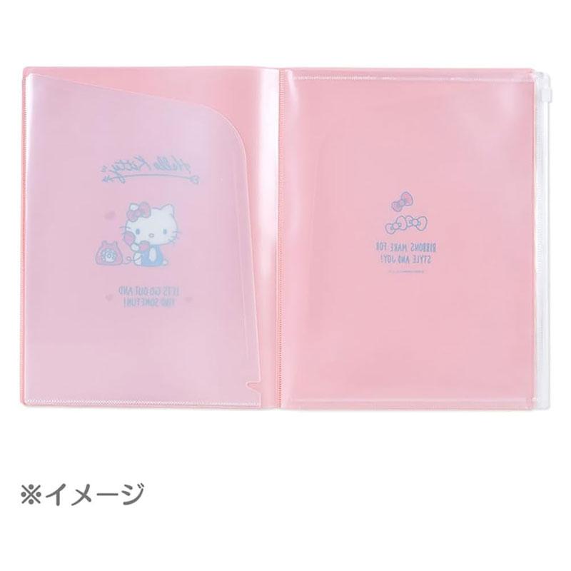 sanrio（サンリオ） ハローキティ ファスナー付き6ポケットクリア