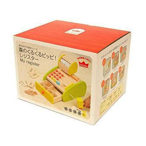 エド インター 森のあそび道具 森のくるくるピッピ レジスター おままごと 知育玩具 プレゼント お祝い クリスマス 誕生日 熨斗 文具の森ヤフー店 通販 Yahoo ショッピング