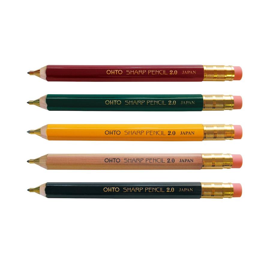 Aps 680e Ohto 木軸シャープ消しゴム付2 0 16 年度グッドデザイン賞 鉛筆のレトロな風合いを残した太軸のシャープペン Aps 680e 文具の森ヤフー店 通販 Yahoo ショッピング