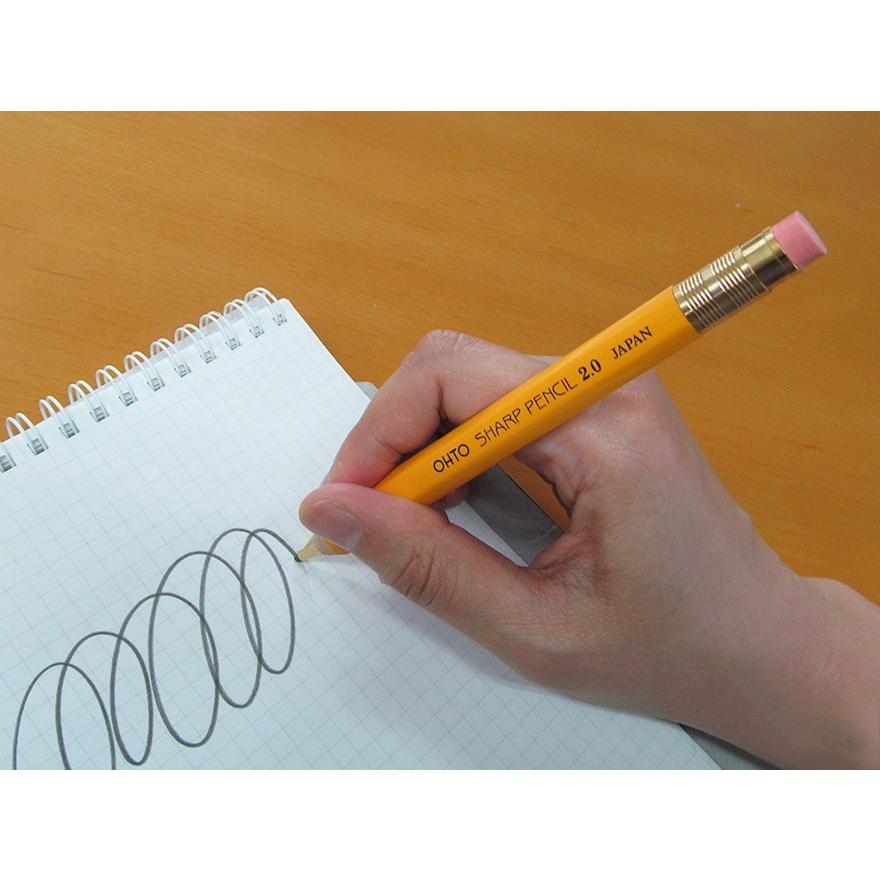 Aps 680e Ohto 木軸シャープ消しゴム付2 0 16 年度グッドデザイン賞 鉛筆のレトロな風合いを残した太軸のシャープペン Aps 680e 文具の森ヤフー店 通販 Yahoo ショッピング
