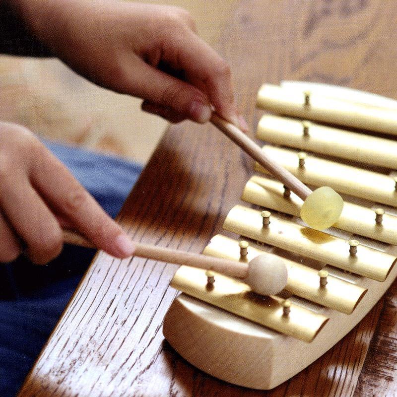 シェルズグロッケン ダイヤトニック 12音 木製の音楽器 プレゼント