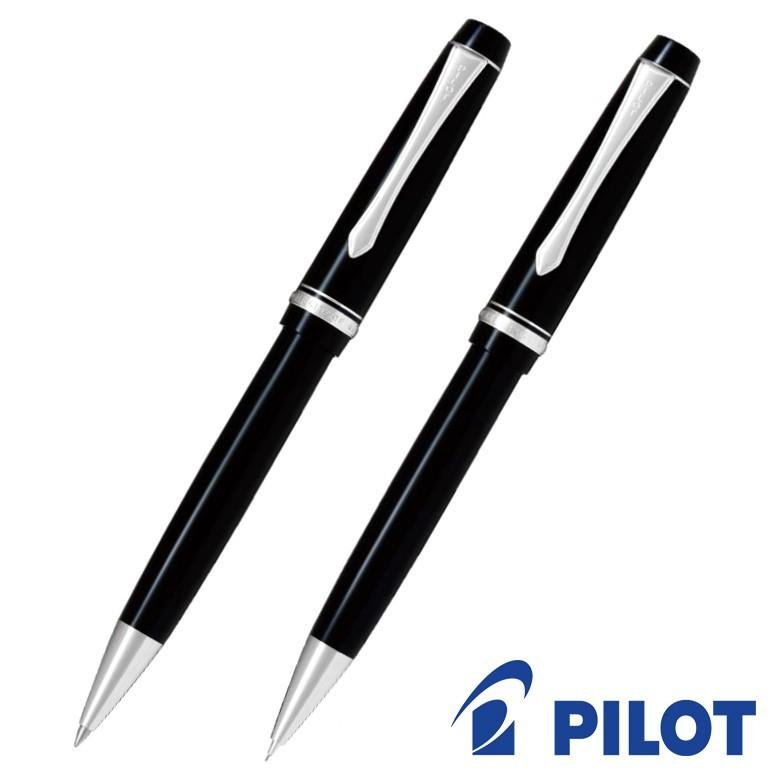 パイロット カスタム ヘリテイジ91 ボールペン・シャープペン 2本セット シンプル＆ソリッドデザイン ロジウム仕上げ 名入れ プレゼント お祝い 高級