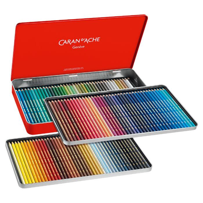 【新品美品】カランダッシュ120色 CARAN d'ACHE（カランダッシュ） カラン ダッシュ スプラカラーソフト