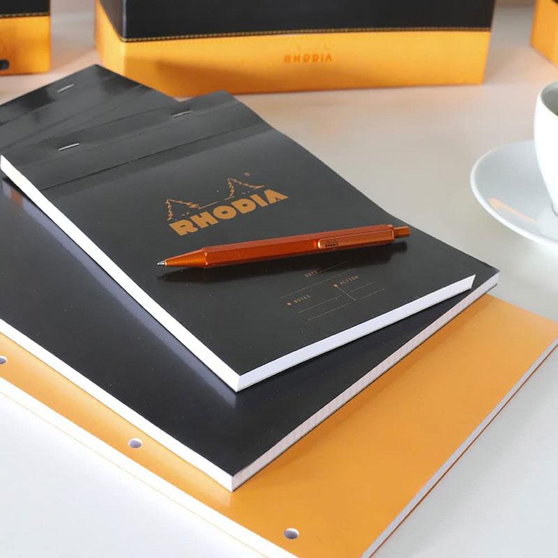 ロディア RHODIA メカニカルペンシル オレンジ 0.5 シャープペン 六角軸 替え芯付き プロモーションパック 限定 名入れ プレゼント お祝い 誕生日｜bungu-mori｜04