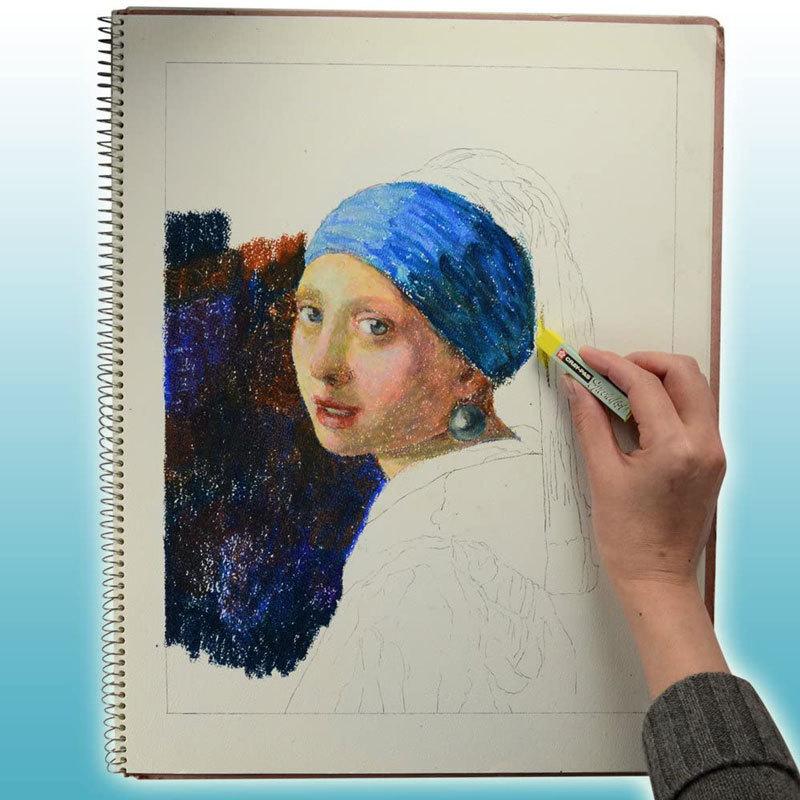 クレパス サクラクレパス スペシャリスト 85色 88本入り 木箱 専門家