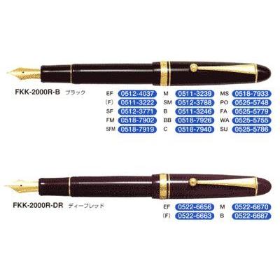 PILOT（パイロット） カスタム742 万年筆 FKK-2000R 本格派 高級品 名
