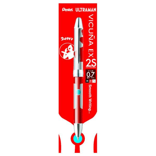 ぺんてる（Pentel） ビクーニャEX ウルトラマン軸 多機能ペン 0.7