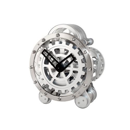 歯車を幾重にも重ねたメカニカルデザイン キッカーランド Desk Gear Clock K1717 文具の森ヤフー店 通販 Yahoo ショッピング