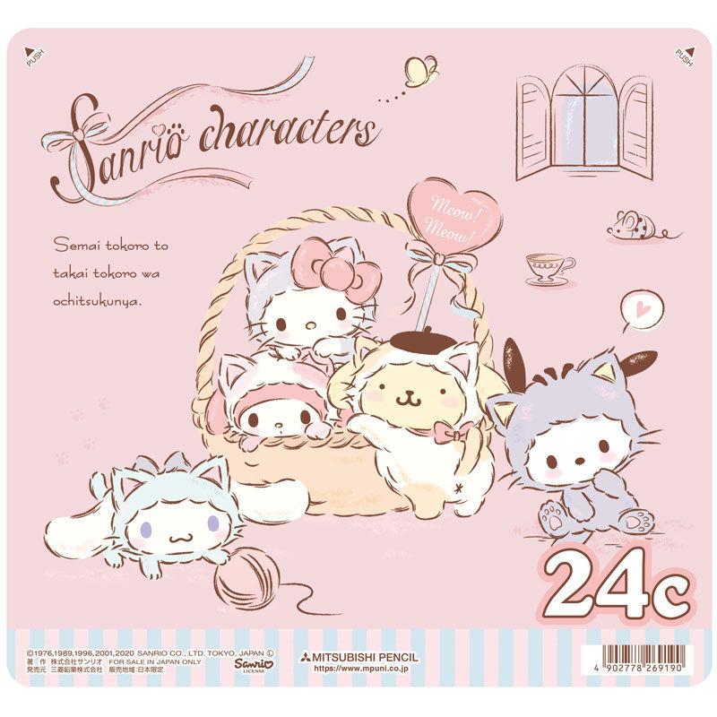 三菱鉛筆 サンリオキャラクターズ 色鉛筆 24色 0級 21年 新入学 名入れ無料 祝い 日本製 ギフト プレゼント K024csrm2 文具の森ヤフー店 通販 Yahoo ショッピング