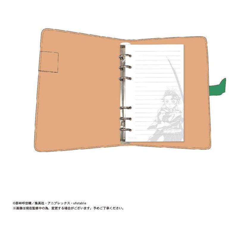 鬼滅の刃 システム手帳 竈門炭治郎モデル レザー風 ジャンプ 限定 無限