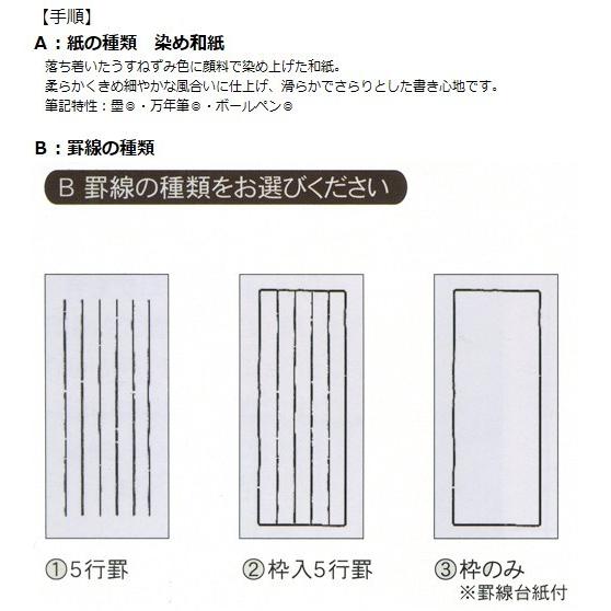 L021 古川紙工 和紙名入れ一筆箋 簾の目和紙 純白 使用 オリジナルギフトになる名前入り一筆箋 封筒セット L021 文具の森ヤフー店 通販 Yahoo ショッピング