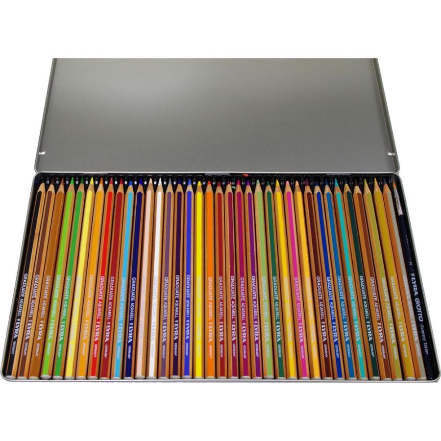 色彩は自由自在 オシャレなパッケージもgood Lyra グラジュエイトアクアレル水彩色鉛筆36色 Ly 文具の森ヤフー店 通販 Yahoo ショッピング