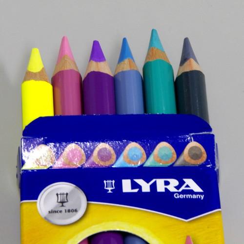名入れ無料】鮮やかな書き心地！ LYRA スーパーファルビー（軸カラー