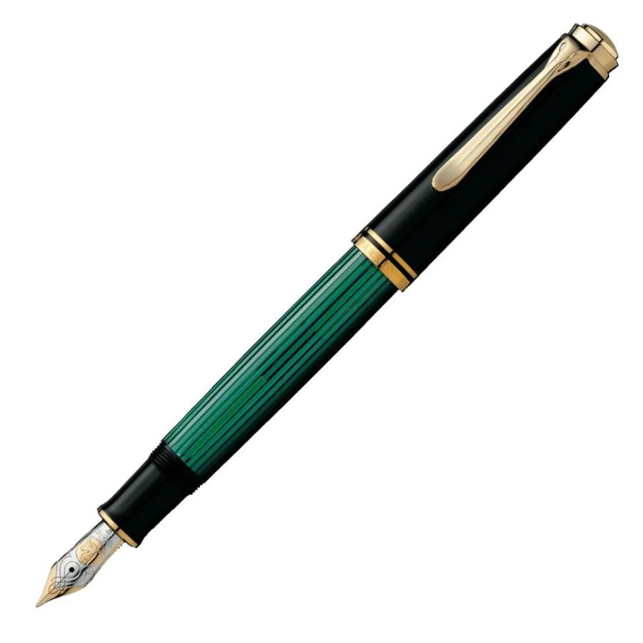 Pelikan（ペリカン） スーベレーン M800 万年筆 緑縞 人気 高級 ギフト