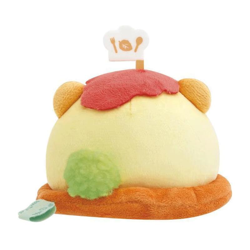 すみっコぐらし　たぬきのまんまるレストラン　シーンぬいぐるみ　オムライス すみっコぐらし サンエックス たぬきのまんまるレストラン シーン