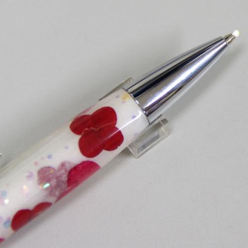 paf1601-b 世界に二つとない唯一の花柄ボールペン ”バラ” 本物の花をボールペンに閉じ込めた自然と調和する優美なデザイン :paf1601-b:文具の森ヤフー店 - 通販