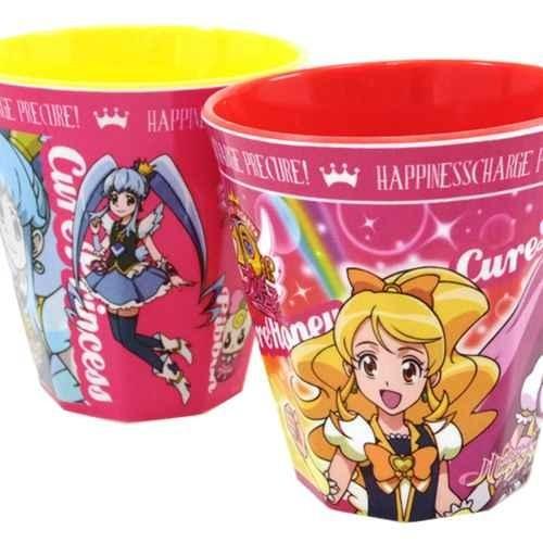 22超人気 プリキュアが印刷されたかわいいカップ ハピネスチャージプリキュア メラミン レッド Whitesforracialequity Org