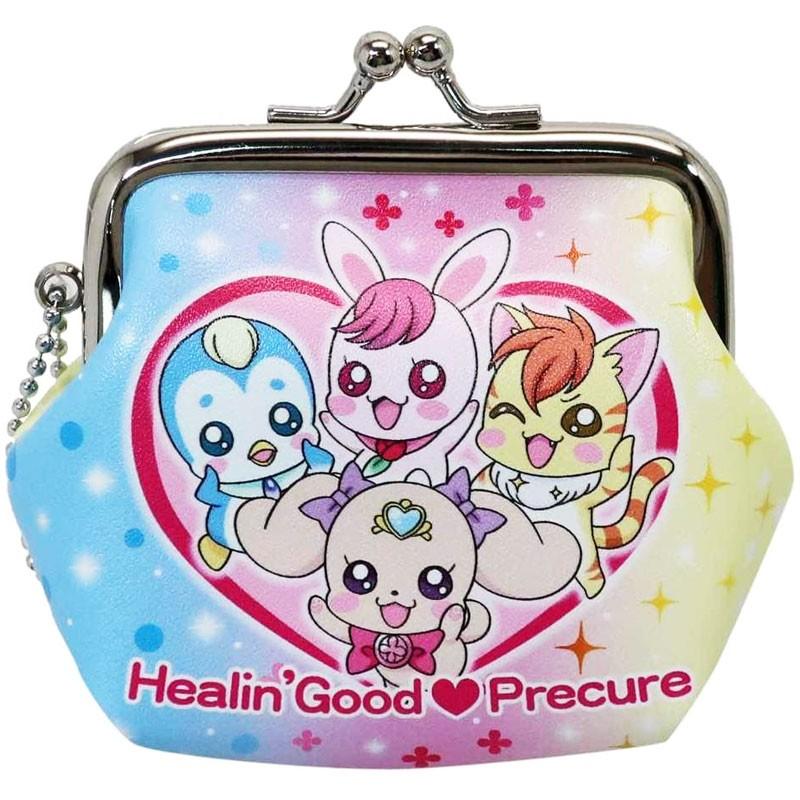 ヒーリングっどプリキュア がまぐちコインケースM レインボー 女の子に  