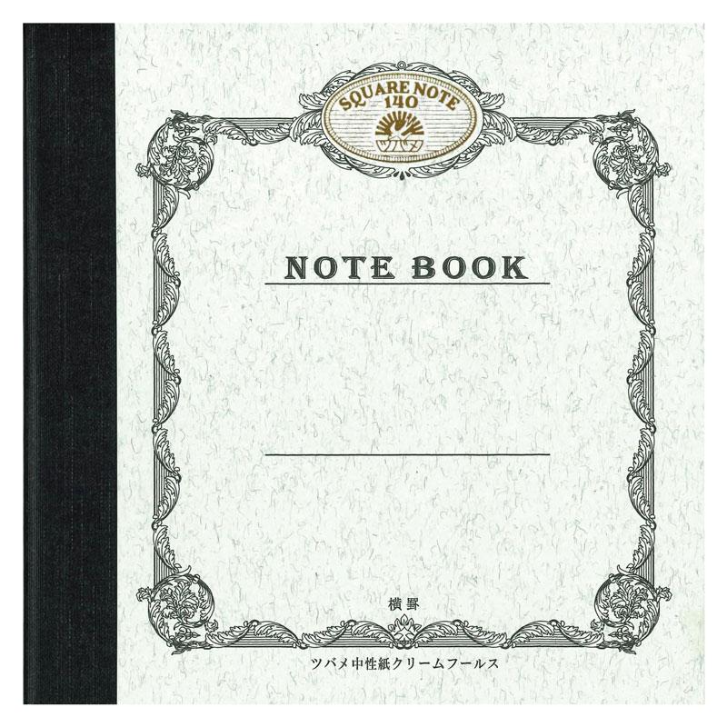 ツバメノート（TSUBAME NOTE） スクエアノート 140 横罫 40枚綴り