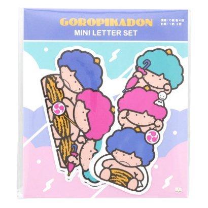 sanrio サンスター文具 ダイカットミニレター レトロサンリオ