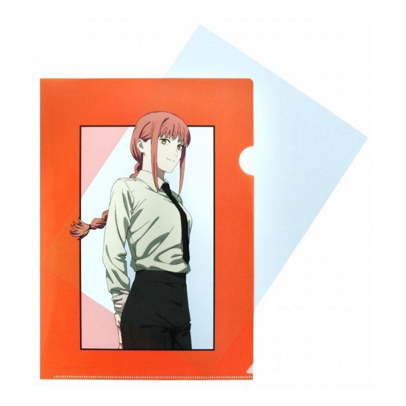 チェンソーマン　クリアファイル　マキマ サンスター文具 クリアファイル チェンソーマン マキマ A4 中身が