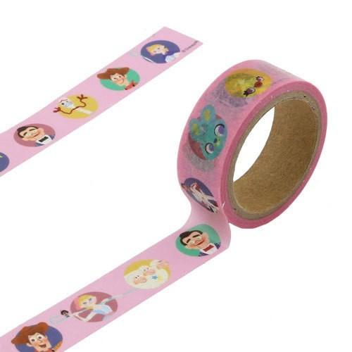 ディズニー柄のポップなデザイン☆ サンスター文具 マスキングテープ