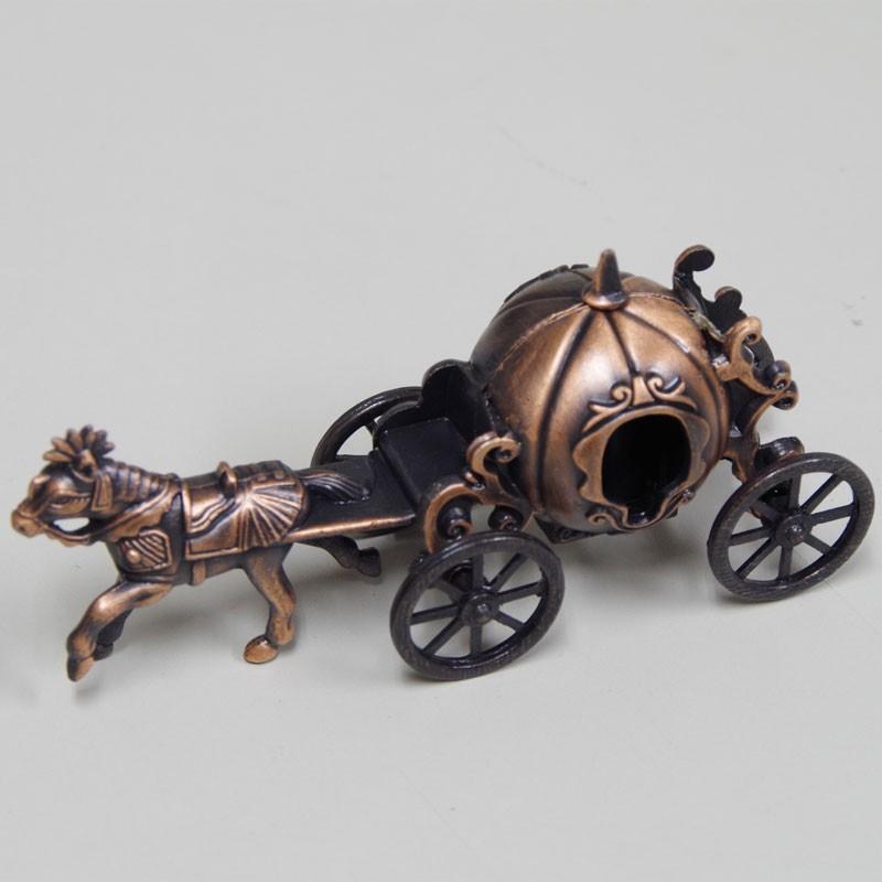 アンティーク鉛筆削り シンデレラ馬車 ミニシャープナー レトロ