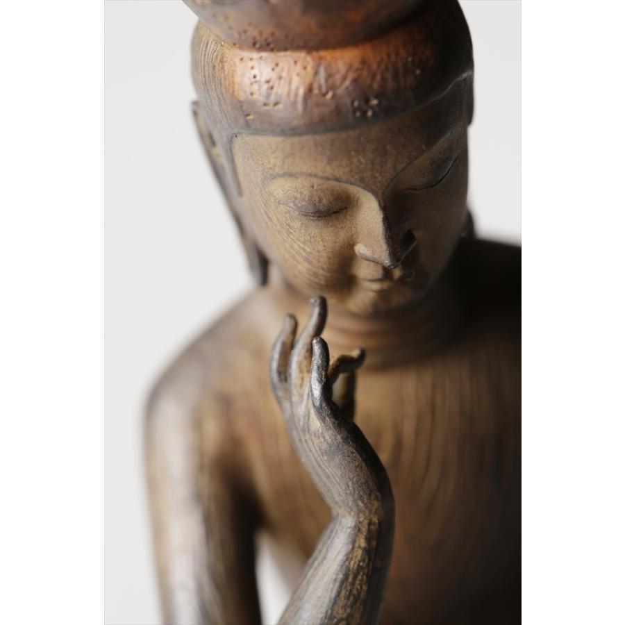 イSム TanaCOCORO『掌』 弥勒菩薩 フィギュア 癒し 約20cmの掌サイズの姿の中に日本の匠の技を凝縮 身近における仏像シリーズ_5