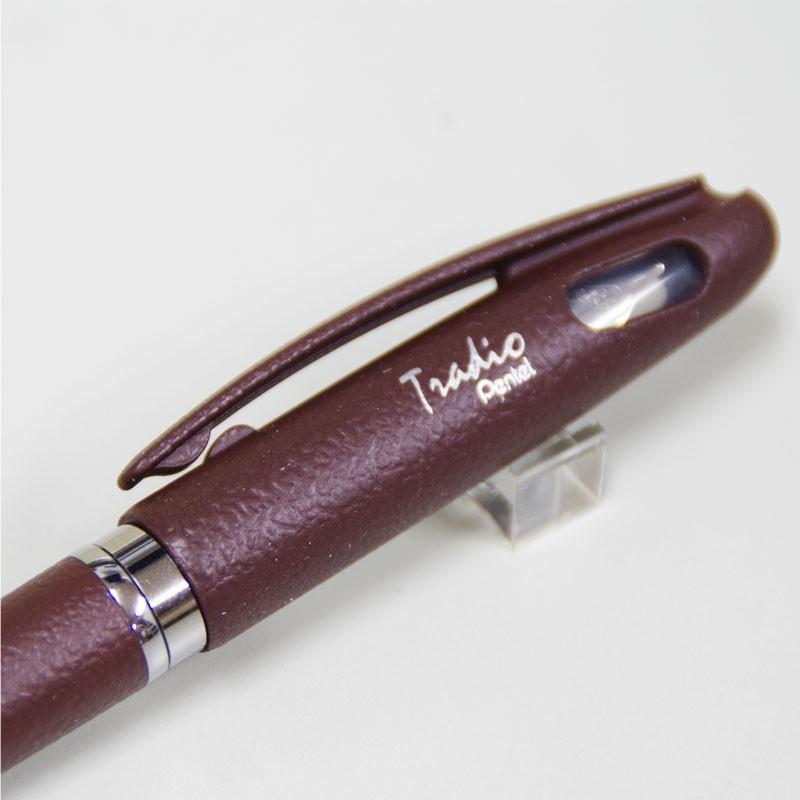 Trf93e Kitera ぺんてる トラディオ プラマン 万年筆 チョコレート フランスからのオシャレなアイテム Trf93e 文具の森ヤフー店 通販 Yahoo ショッピング