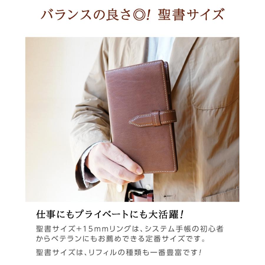 ダ・ヴィンチ 本日Point5% システム手帳 Davinci オイルレザー