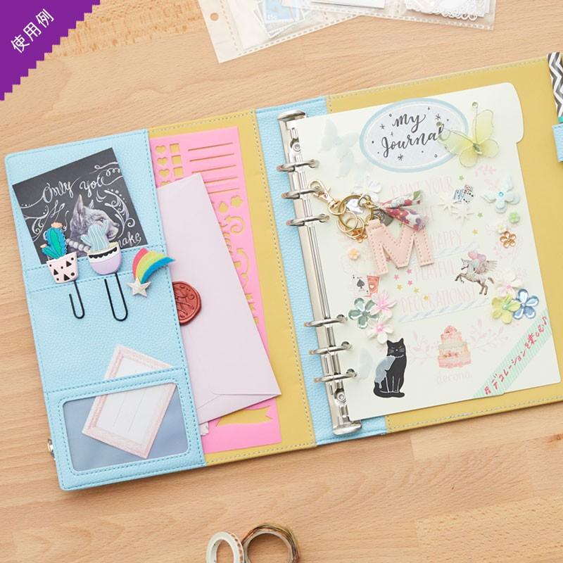 最大98 オフ システム手帳 デコナ A5サイズ リング径25mm 女性に人気の