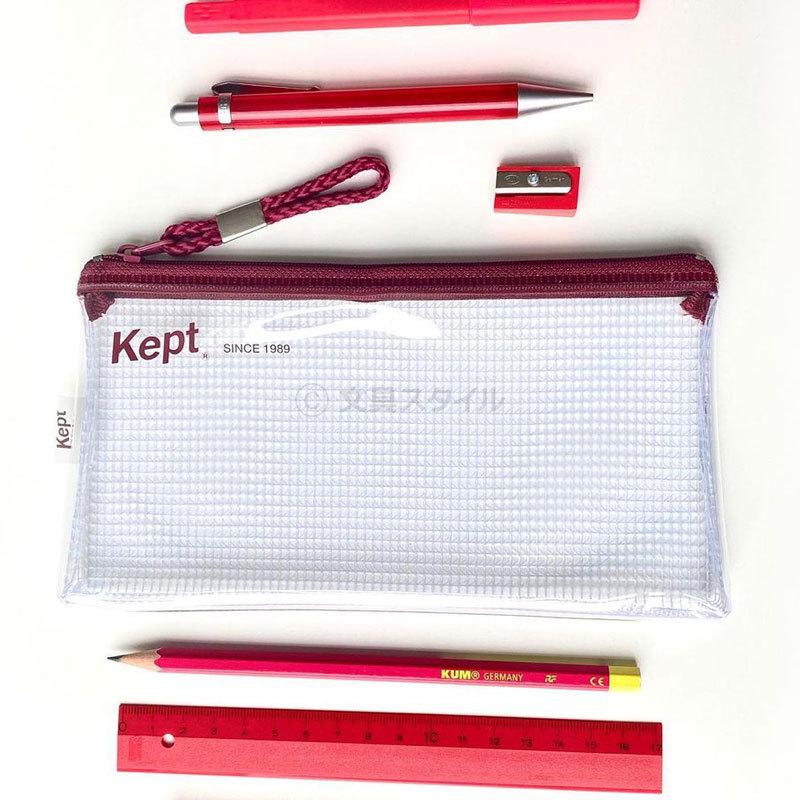 筆箱 筆入れ Kept ケプト クリアペンケース 透明メッシュ 大容量 小学生 中学生 高校生 女子 小物入れにも 5色 メール便送料無料2個まで Kpf603 文具スタイル Yahoo 店 通販 Yahoo ショッピング
