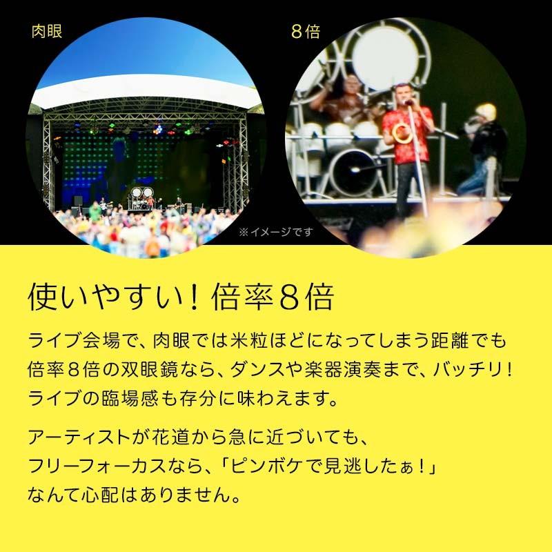 双眼鏡 フリーフォーカス 倍率8倍 ピント合わせ不要 軽量 コンパクト ストレッチポーチ付 Rxb544 文具スタイル Yahoo 店 通販 Yahoo ショッピング