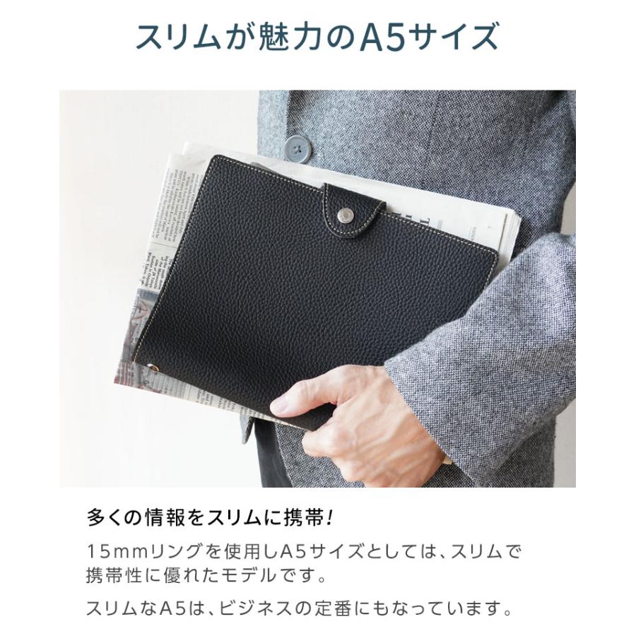 レイメイ藤井 爆買Point+5%システム手帳 ソフトファイル A5サイズ 合皮