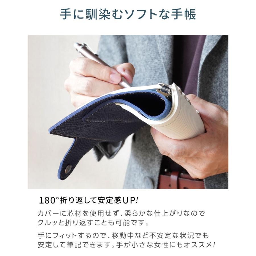 レイメイ藤井 システム手帳 ソフトファイル バイブルサイズ B6相当 合
