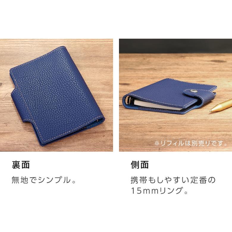 レイメイ藤井 システム手帳 ソフトファイル ミニ6穴 ポケット 合皮