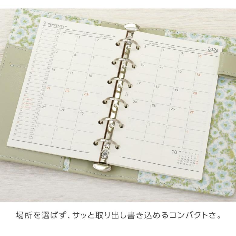 レイメイ藤井 本日Point2% システム手帳 2026年 Keyword ポケット ミニ