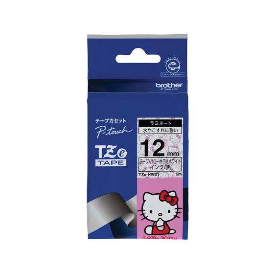 ブラザー工業 ブラザー ラベルライタ TZテープ ハローキティホワイト
