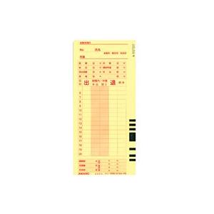 タイムカードタイムパックＰ@CＫカードＢ 4欄印字Card-B 100枚未使用 AMANO]TimeP@CK（タイムパック）カード（4欄用） 100枚入 / 通販の