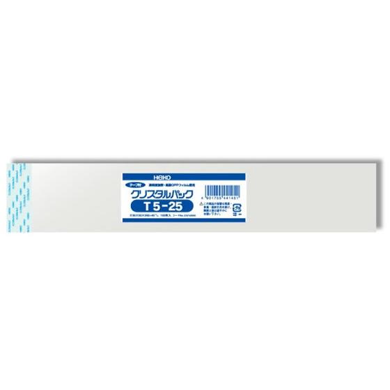 HEIKO（ヘイコー） クリスタルパック 50×250(+40)mm 100枚 T5-25