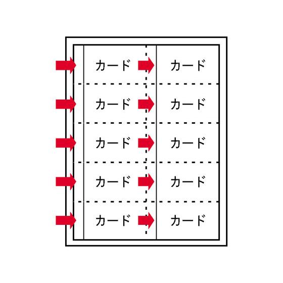 ylicht リヒトラブ リクエスト カードポケット A4タテ 30穴 20枚