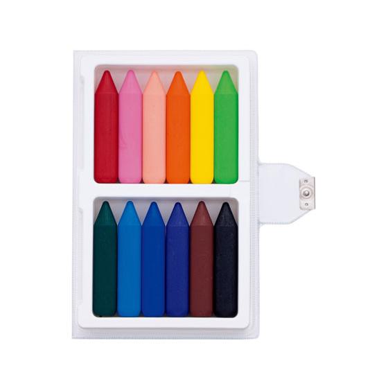 サクラクレパス さんかく クーピーペンシル 12 海外並行輸入正規品 Fyl12