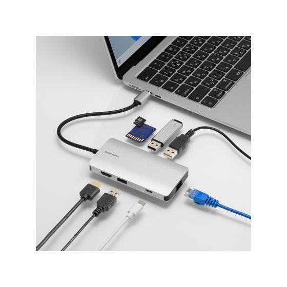 【お取り寄せ】サンワサプライ USB Type-Cドッキングステーション USB-DKM11S