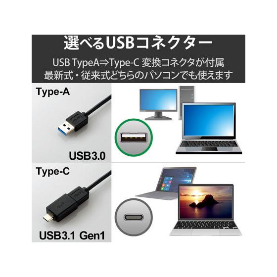 【お取り寄せ】エレコム 有線LANアダプタ USB 3.1 ギガビット EDC-QUA3C-B｜bungubin｜04