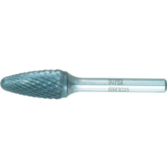 お取り寄せ】スーパー スーパー超硬バー 重切削用 ロー付タイプ 砲弾型