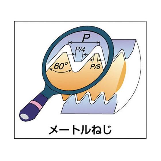 【お取り寄せ】NOGA Carmexミルスレッド交換チップ ISOねじ用 幅21×ピッチ1.5｜bungubin｜02