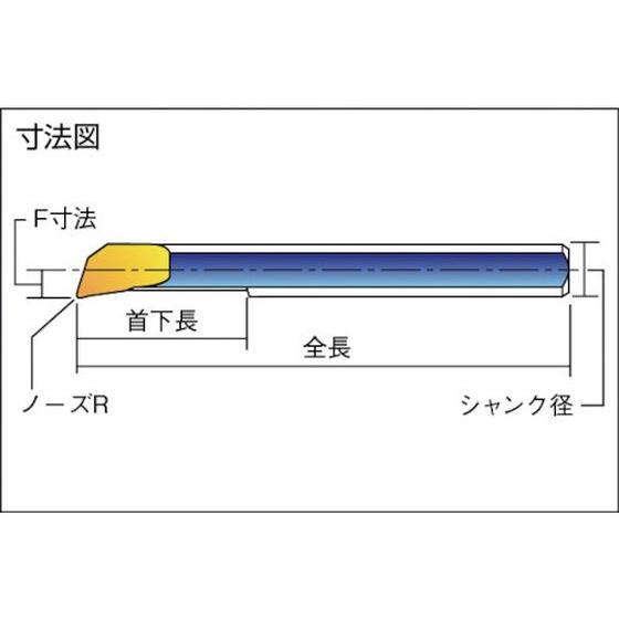 【お取り寄せ】NOGA タイニーツール・ボーリング シャンク径8mm MTR8R0.2L15｜bungubin｜02